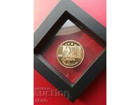 Lithuania-medal 2003 in a frame
