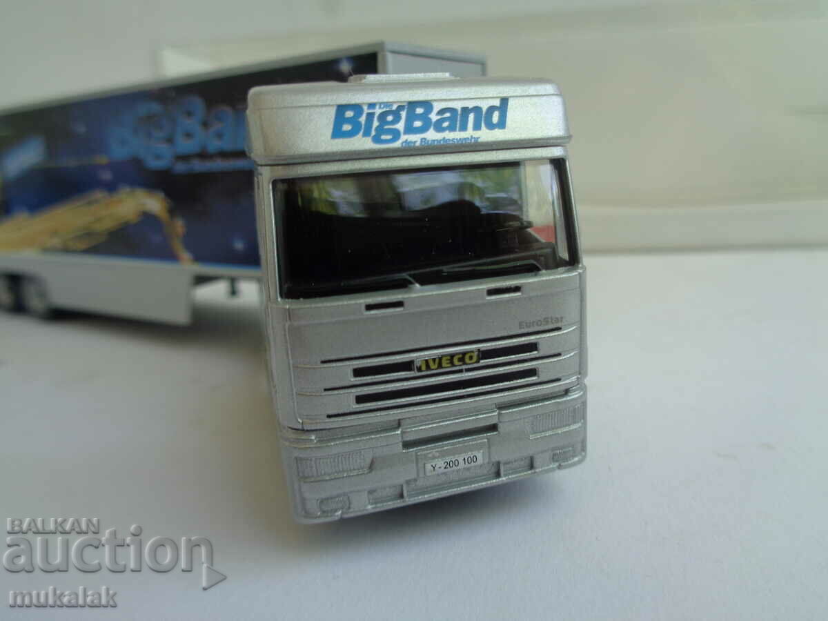 Delivery of WIKING H0 1/87 IVECO TRUCK MODEL TOY TROLLEY Delivery of WIKING H0 1/87 IVECO TRUCK MODEL TOY TROLLEY