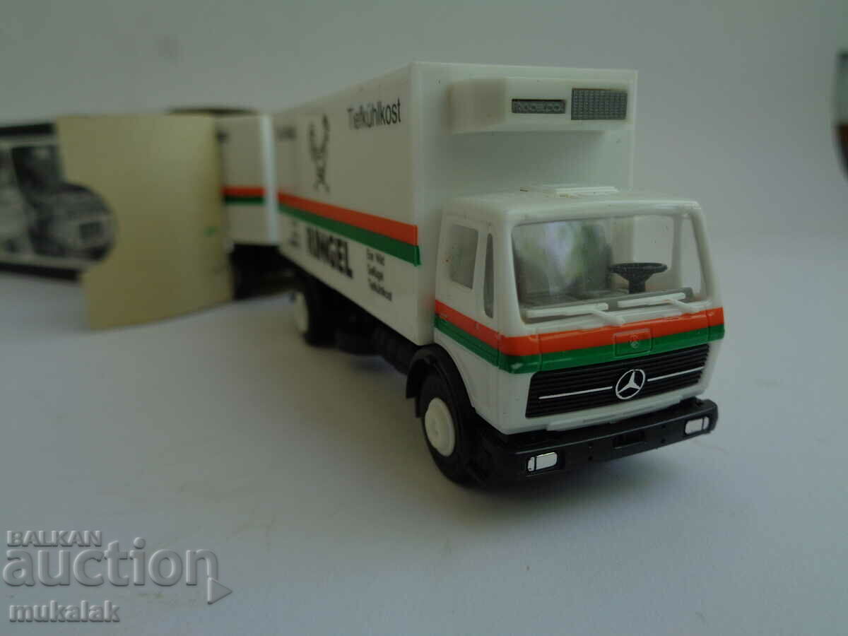 Auction  HERPA H0 1/87 MERCEDES BENZ TRUCK MODEL TROLLEY
