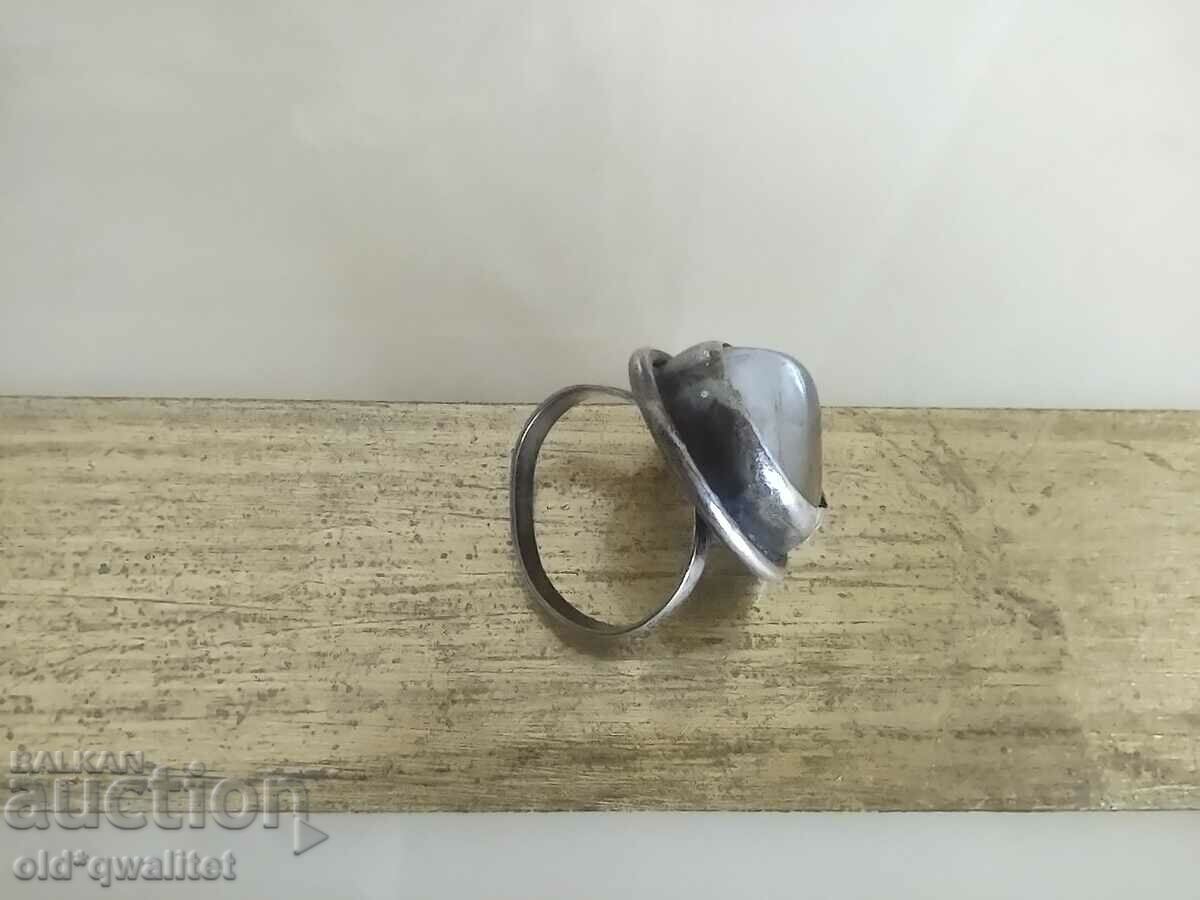 Ασημένιο Δαχτυλίδι, Ασημένιο με φυσική πέτρα, πανέμορφο - 5 Ασημένιο Δαχτυλίδι, Ασημένιο με φυσική πέτρα, πανέμορφο - 5