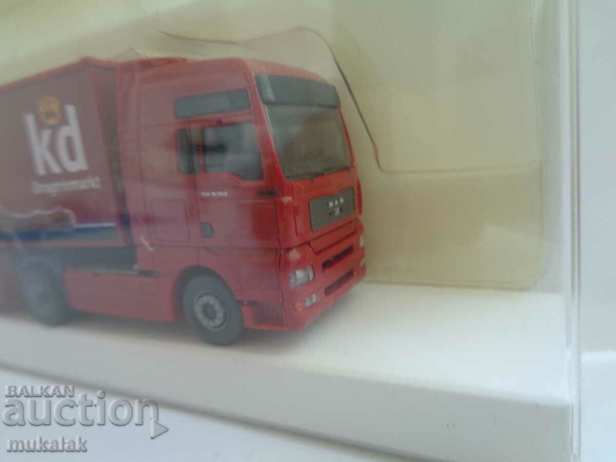 Delivery of WIKING H0 1/87 MAN TGA TRUCK MODEL TROLLEY Delivery of WIKING H0 1/87 MAN TGA TRUCK MODEL TROLLEY