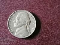 1956 год 5 цента  САЩ