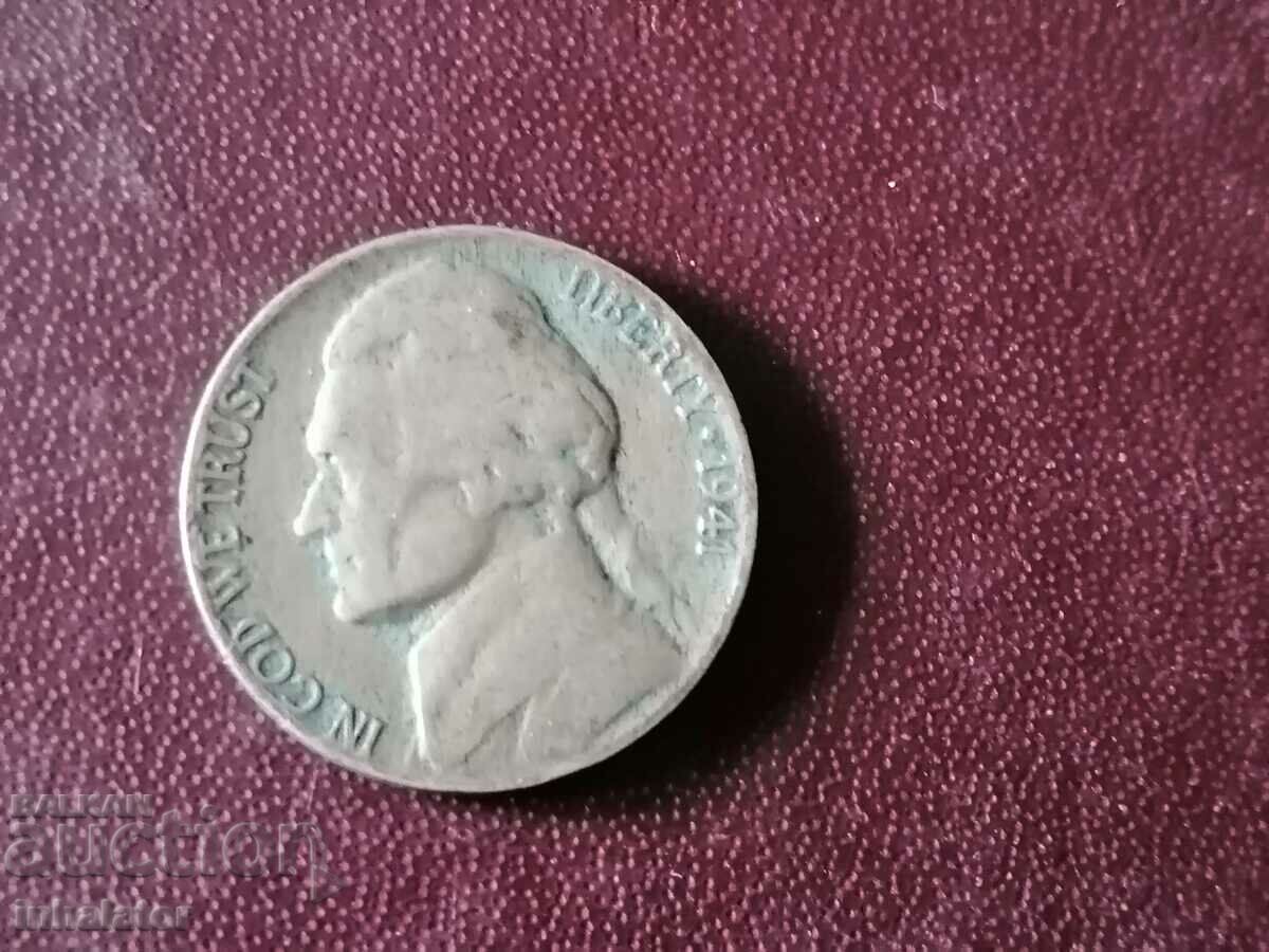 1941 US 5 cents