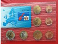 Monaco SET of 8 Proof Euro Coins 2015