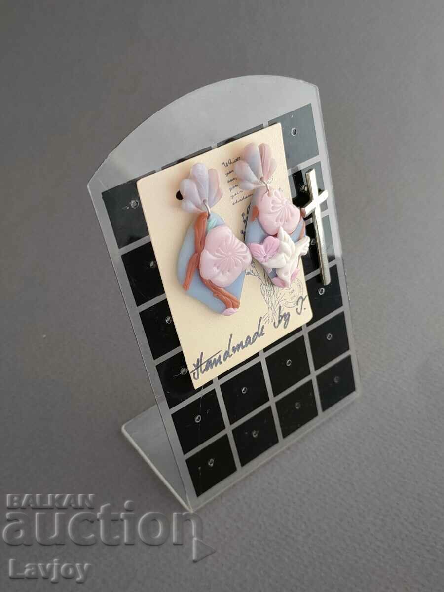 Handmade earrings with price 10.00 BGN | € 5.11