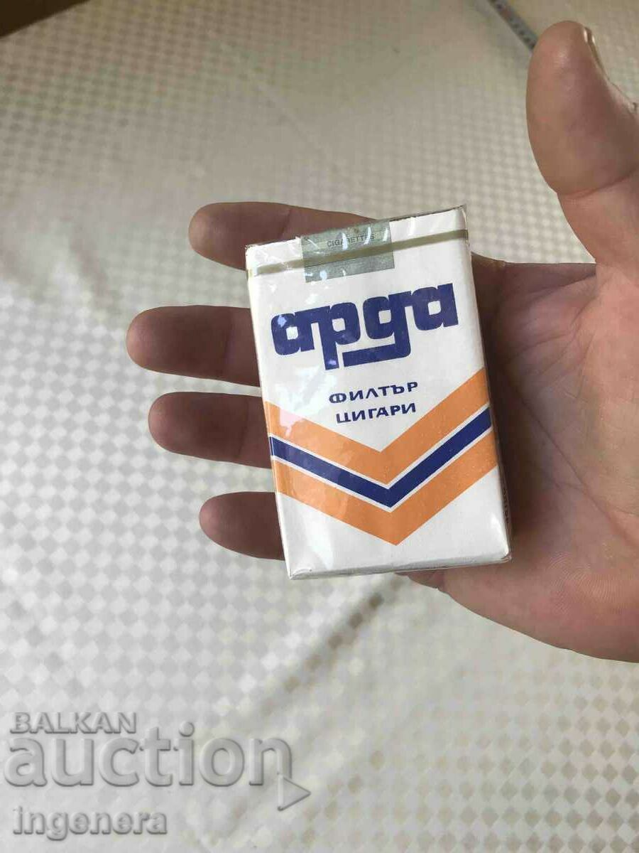 ARDA CIGARETTES PACK CELLOPHANE FILTER FOR COLLECTION with price 37.95 BGN | € 19.40 ARDA CIGARETTES PACK CELLOPHANE FILTER FOR COLLECTION with price 37.95 BGN | € 19.40