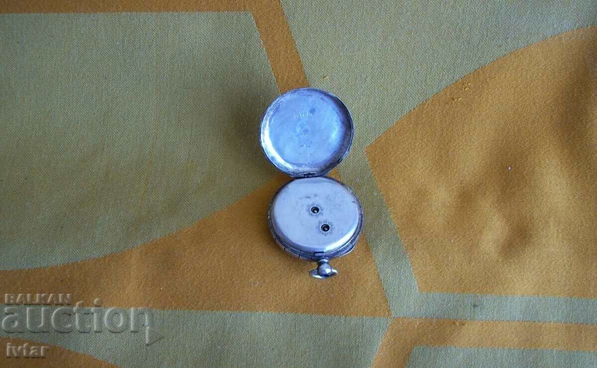 Delivery of Swiss silver pocket watch