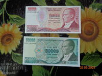 bancnote oz -1970 rare lire turcești #3-CITEȘTE înainte?