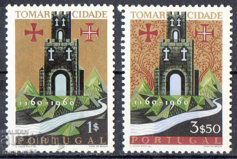 1962. Portugalia. 800 de ani de la Tomar.