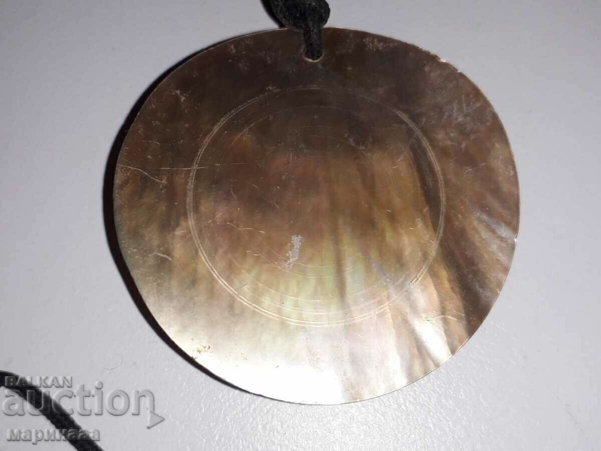 Auction OLD NECKLACE. MOTHER OF PEARL, CARNEL, BRONZE, JASPER Auction OLD NECKLACE. MOTHER OF PEARL, CARNEL, BRONZE, JASPER