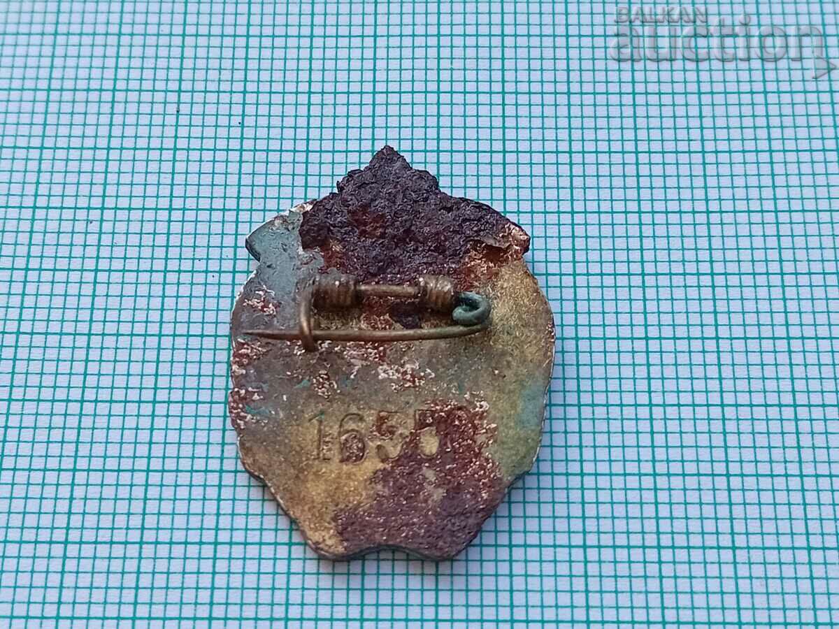 sign badge Mongolia 60s communist party - 5 sign badge Mongolia 60s communist party - 5