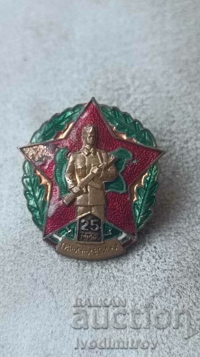 Badge 25 Years Border Troops