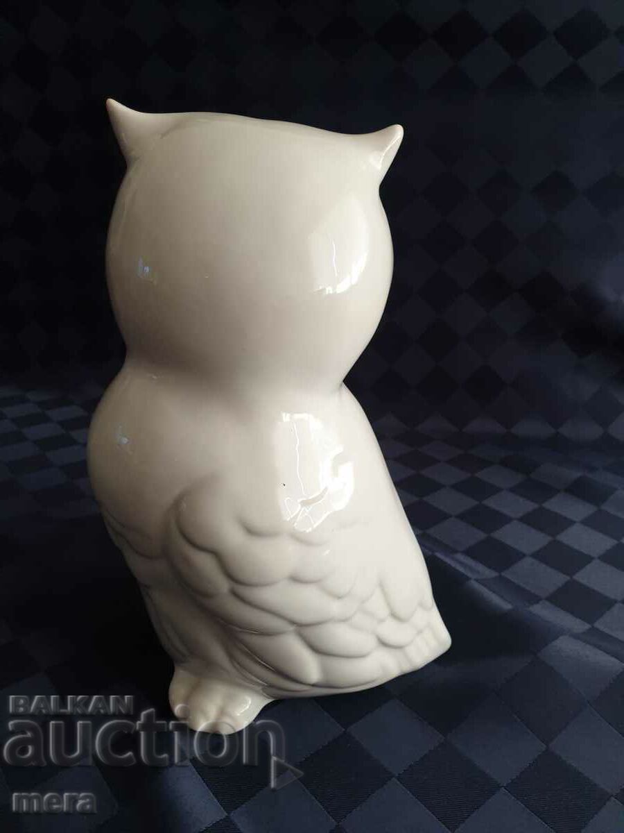 Δημοπρασία Μεγάλη πορσελάνινη κουκουβάγια Δημοπρασία Μεγάλη πορσελάνινη κουκουβάγια