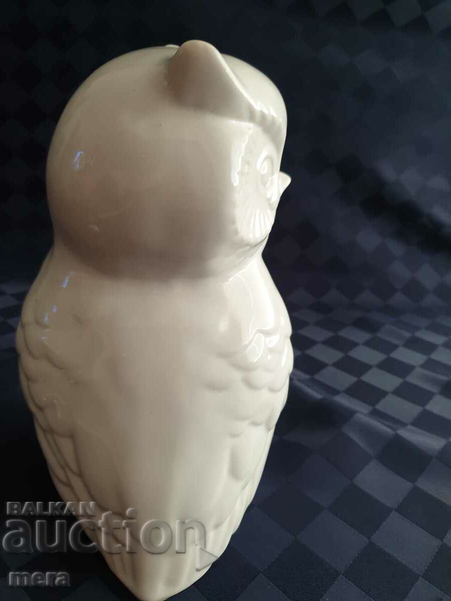 Παράδοση Μεγάλη πορσελάνινη κουκουβάγια Παράδοση Μεγάλη πορσελάνινη κουκουβάγια