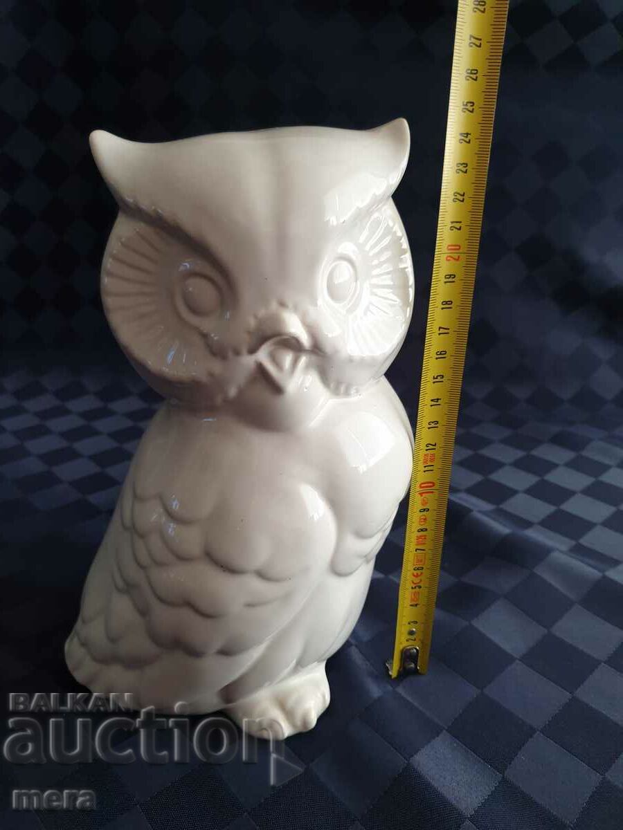 Μεγάλη πορσελάνινη κουκουβάγια - 5 Μεγάλη πορσελάνινη κουκουβάγια - 5