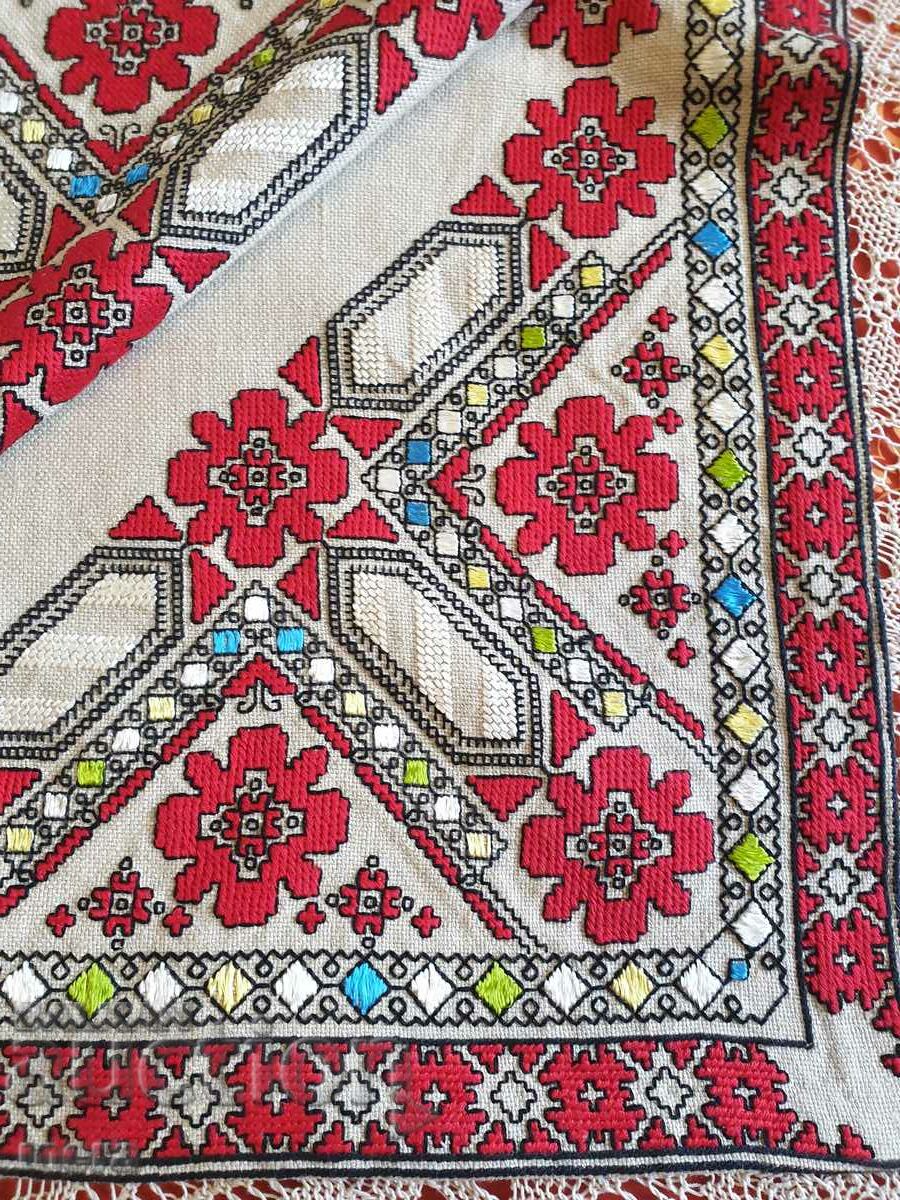 Richly embroidered check, cover - 6