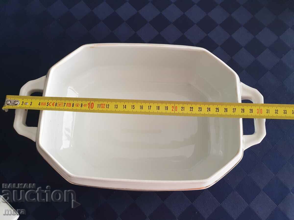 Czechoslovakia H&C Chodau porcelain soup bowl - 6 Czechoslovakia H&C Chodau porcelain soup bowl - 6