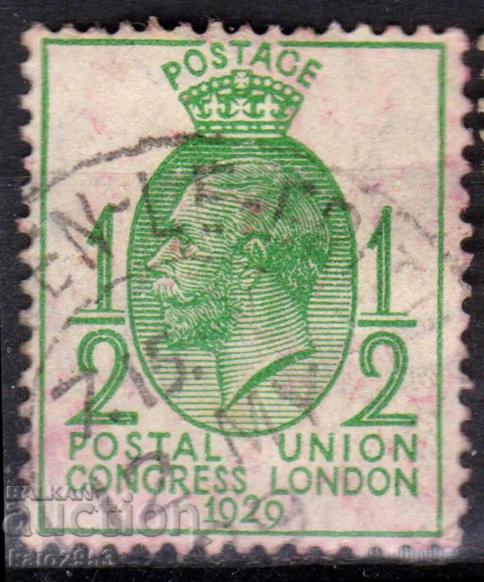 GB-1929KG V-World Postal Congress London, γραμματόσημο