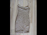 Oh Polly gold dress size XS