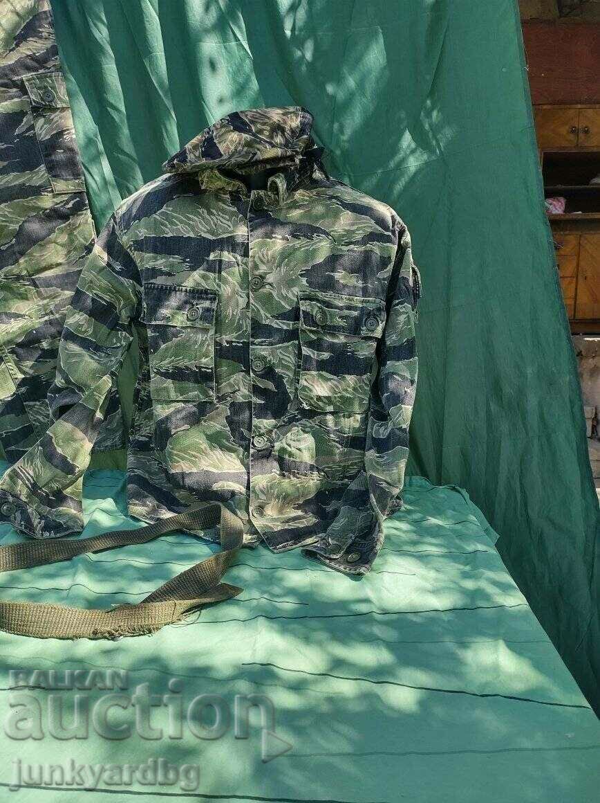 Tiger camouflage set