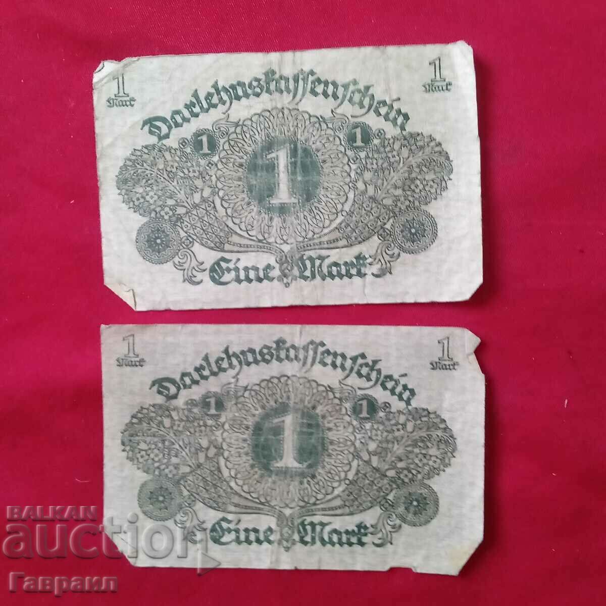 Old banknotes