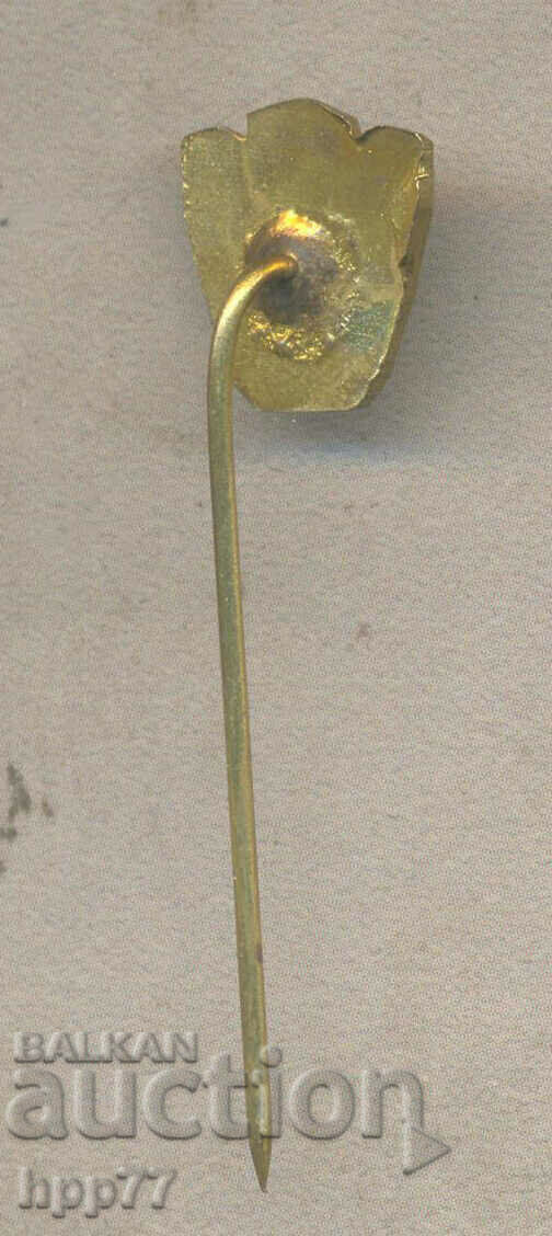 Rare BEROE football badge with price 2.50 BGN | € 1.28