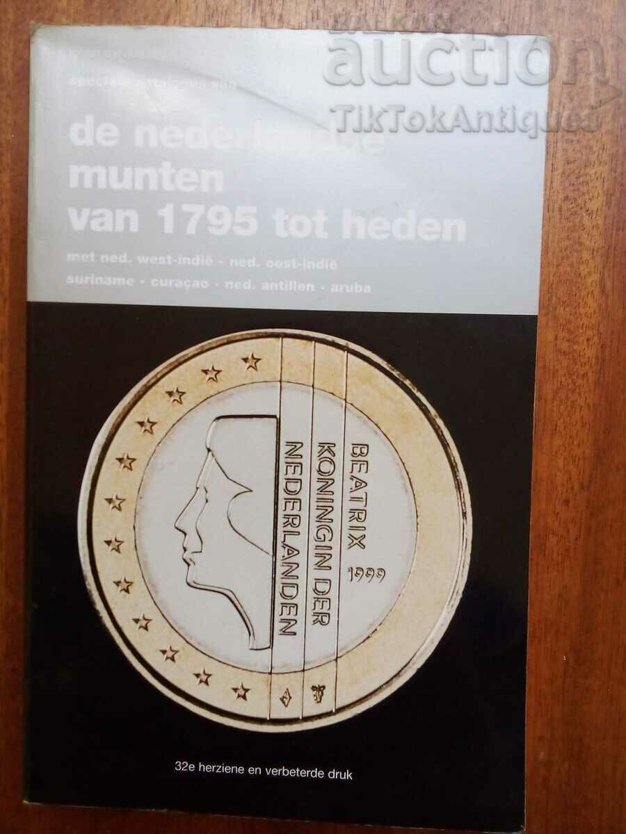 Catalog of Netherlands coins from 1795 to the present day