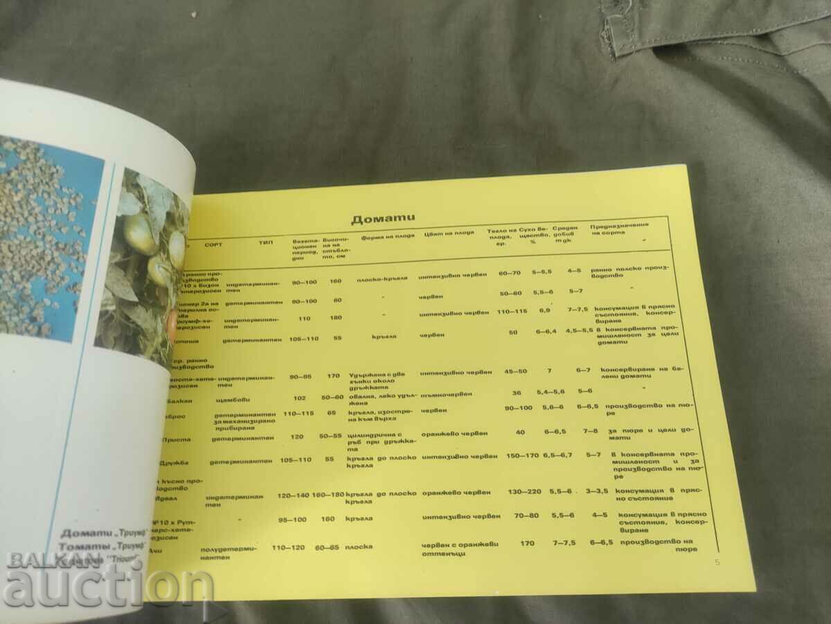 Vegetable crops "Seeds and planting material" with price 100.00 BGN | € 51.13 Vegetable crops "Seeds and planting material" with price 100.00 BGN | € 51.13