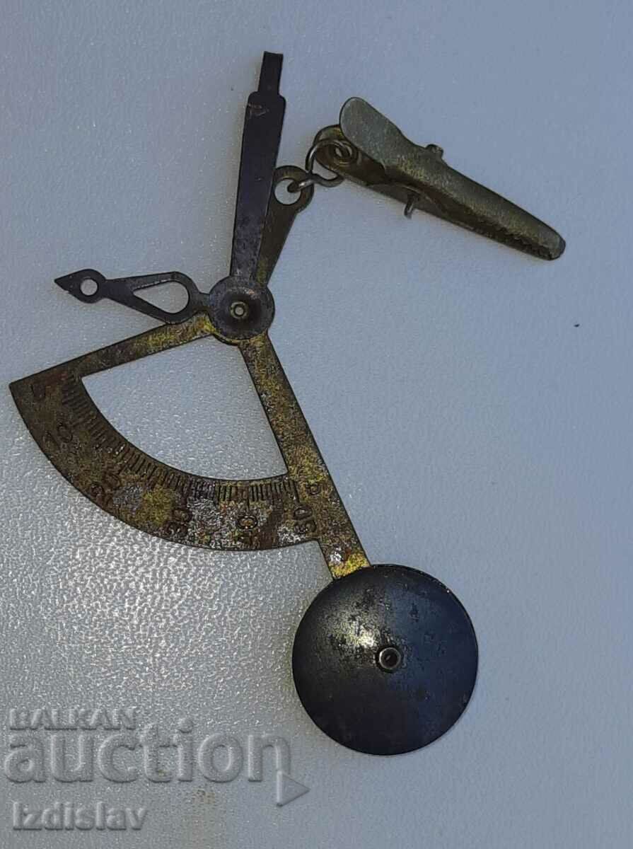 Μικρή κρεμαστή, χειροκίνητη ταχυδρομική ζυγαριά