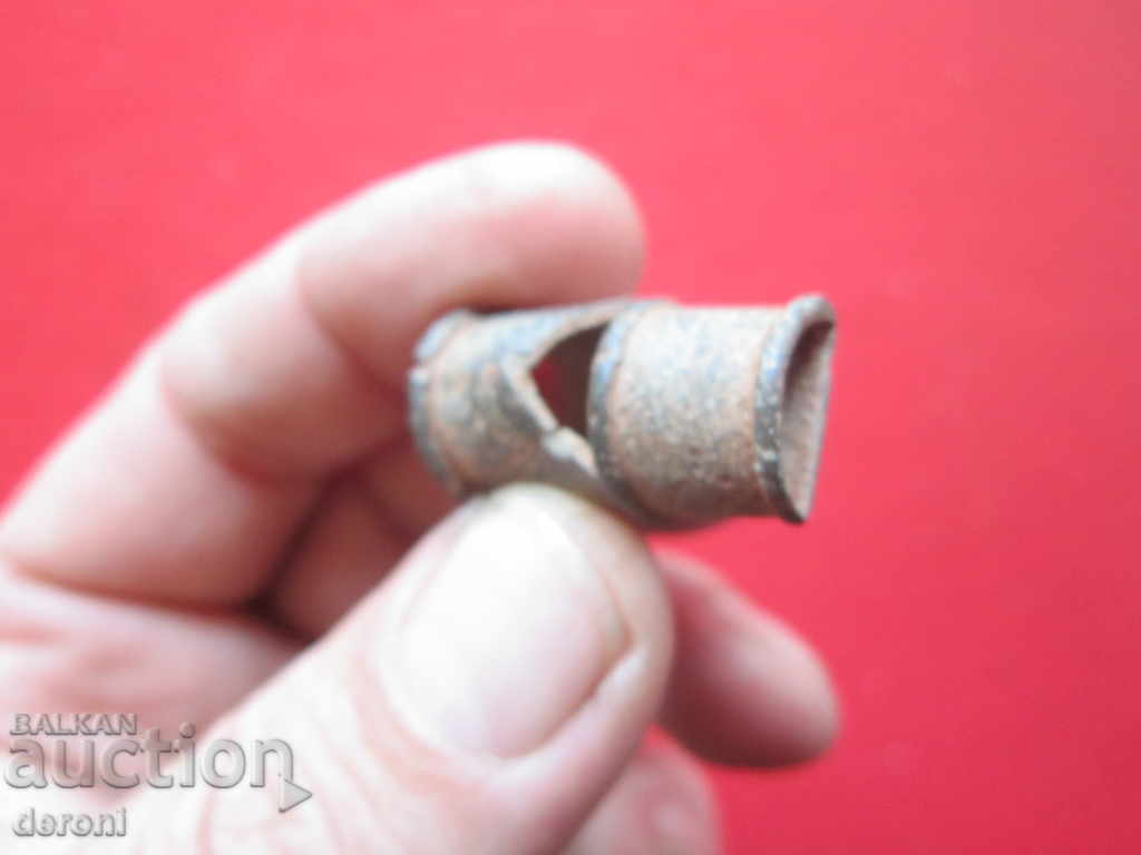 Delivery of Old Army Bronze Caval Whistle