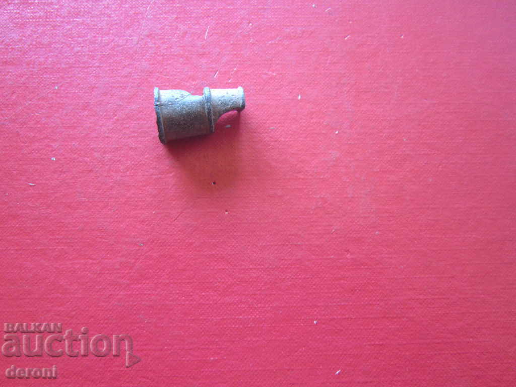Old Army Bronze Caval Whistle - 7