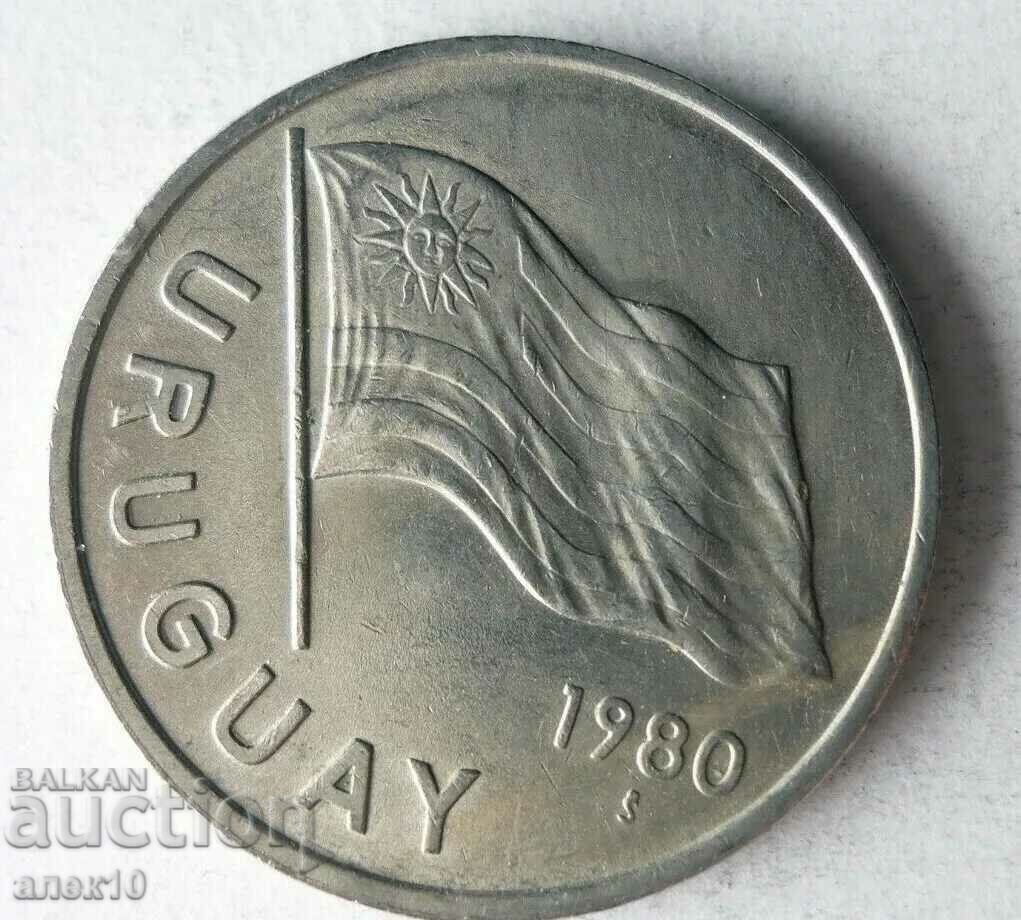 Уругвай  5  песо  1980