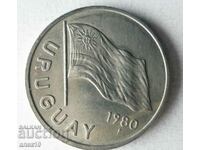 Uruguay 5 pesos 1980