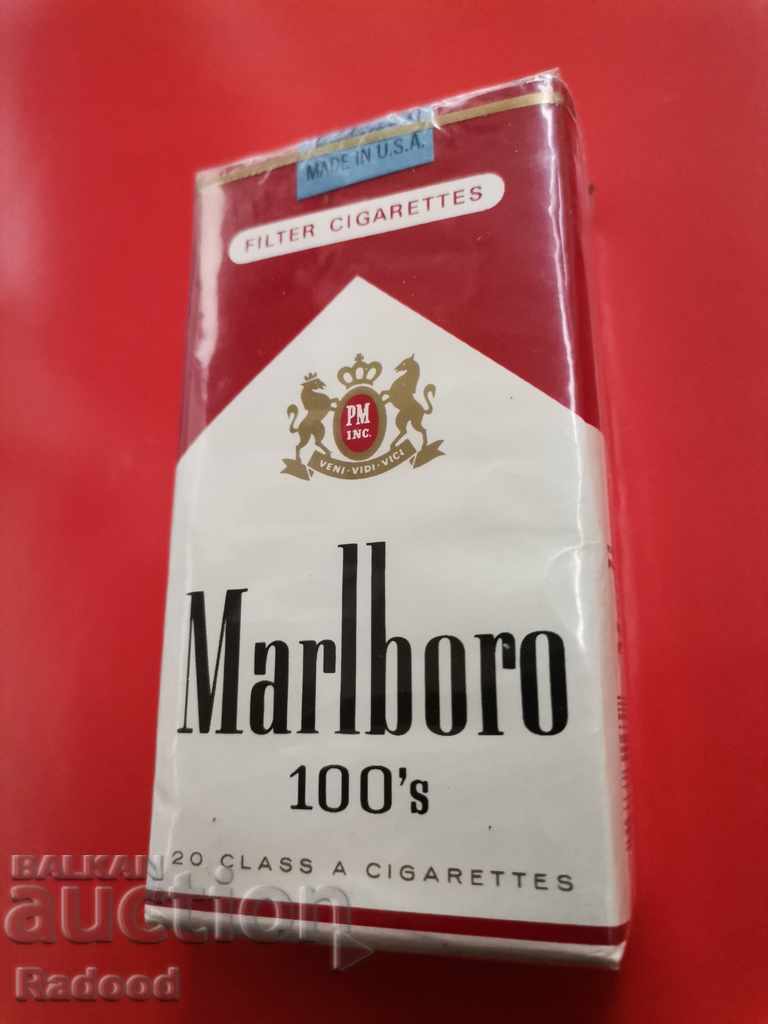 Pachet de țigări vintage Marlboro 100 mm