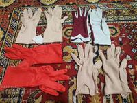 Women's luxury gloves. 4 sets