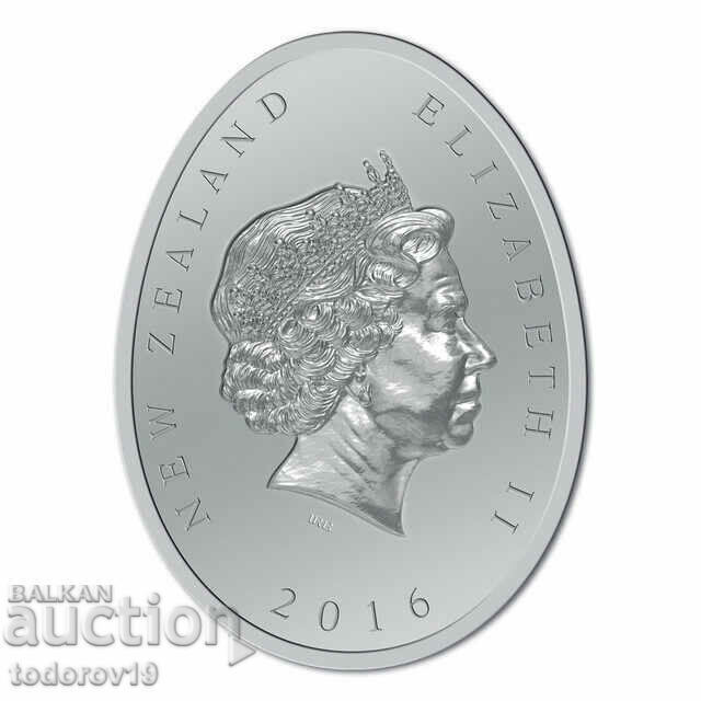 Auction  1 oz. Silver New Zealand Kiwi 2016