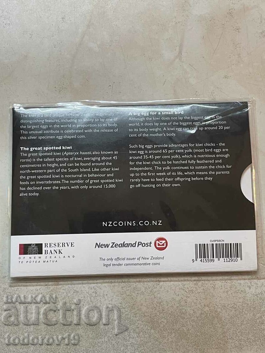 1 oz. Silver New Zealand Kiwi 2016 - 5