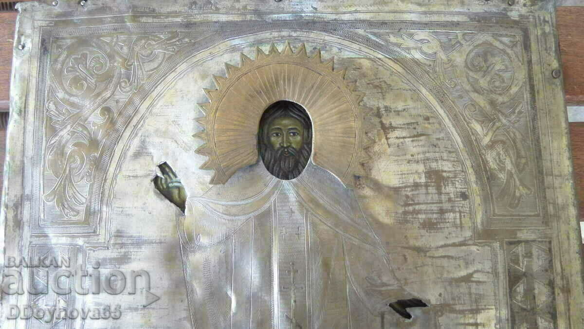 Αγ. Sergius of Radonezh, μια παλιά ρωσική εικόνα με τιμή € 122.48 | 239.55 BGN