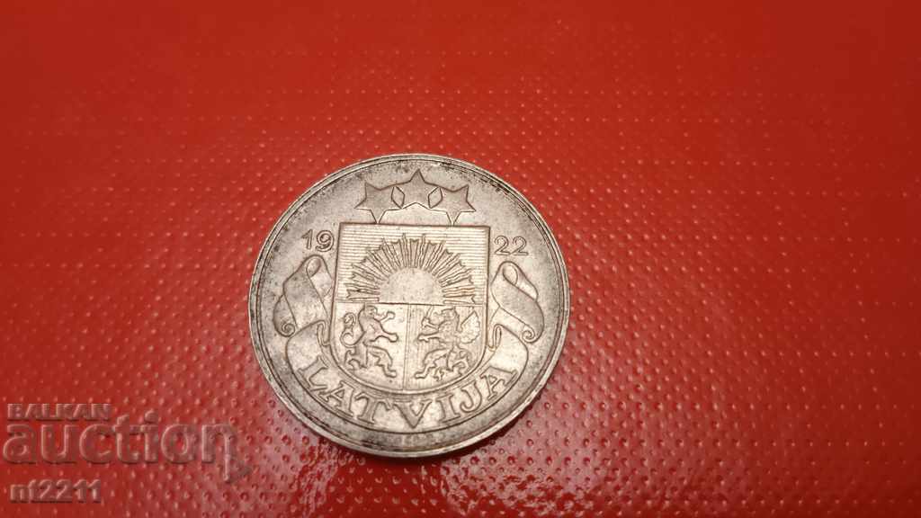 coin 20 centimeters Latvia 1922 with price € 2.00 | 3.91 BGN