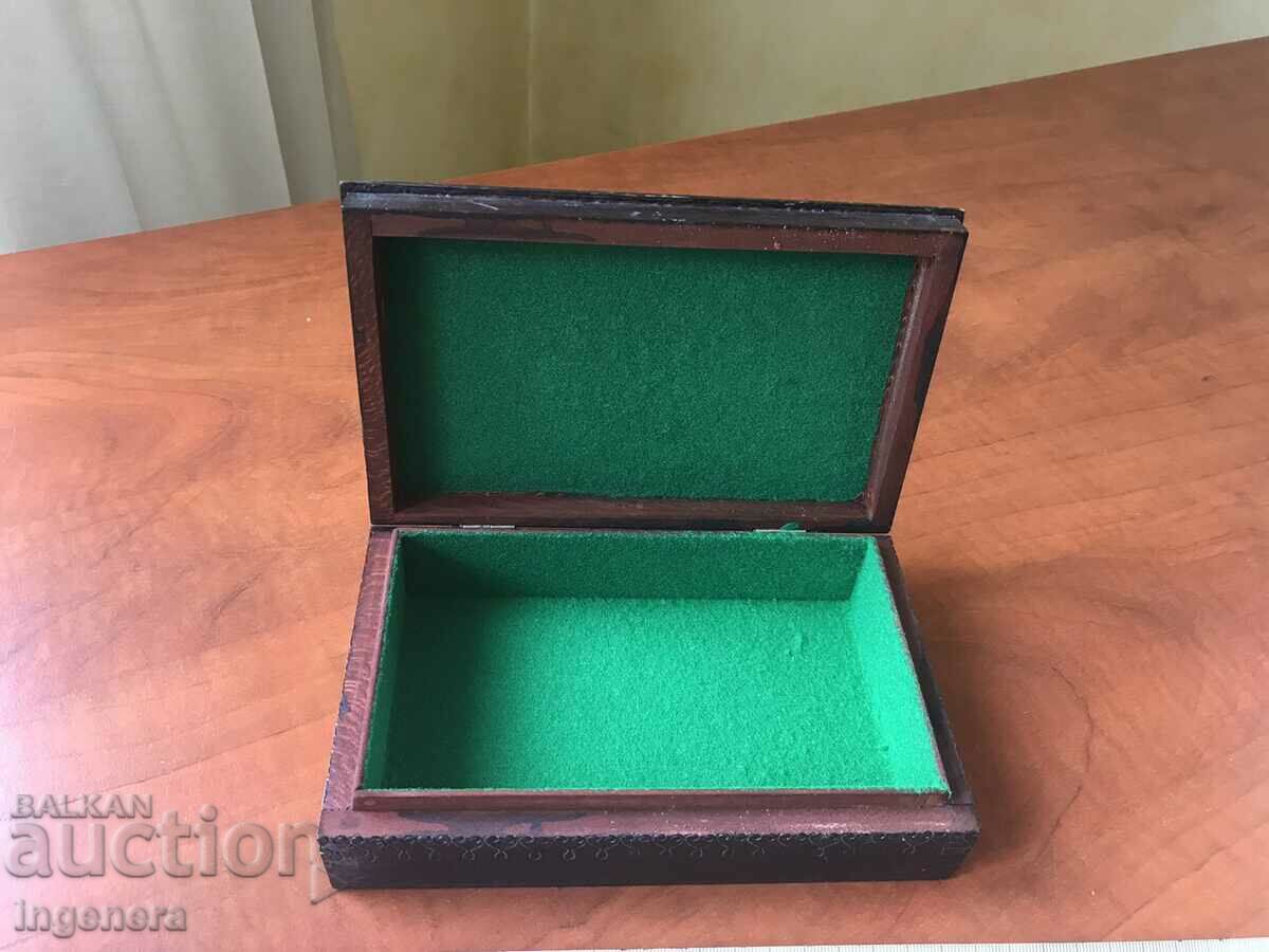 Auction BOX WOOD PYROGRAPH DRAWING ANTIQUE FROM SOCA MOSTRA Auction BOX WOOD PYROGRAPH DRAWING ANTIQUE FROM SOCA MOSTRA