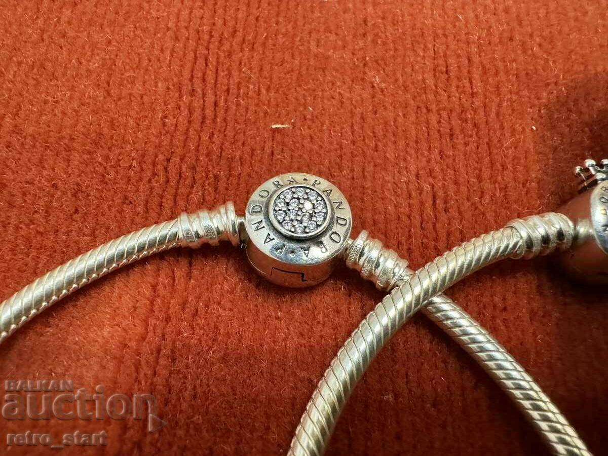 Silver bracelets PANDORA, replica 3 pcs. 43 grams 925 with price 90.00 BGN | € 46.02 Silver bracelets PANDORA, replica 3 pcs. 43 grams 925 with price 90.00 BGN | € 46.02