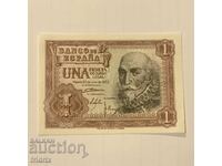 Испания 1 песета -3 / Spain 1 peseta 1953