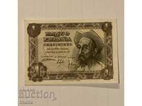 Испания 1 песета  / Spain 1 peseta 1951