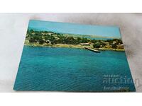 Postcard Ahtopol Port 1980