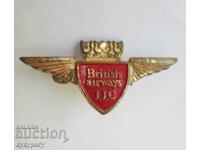 Стара пилотска значка пилотски знак British Airways