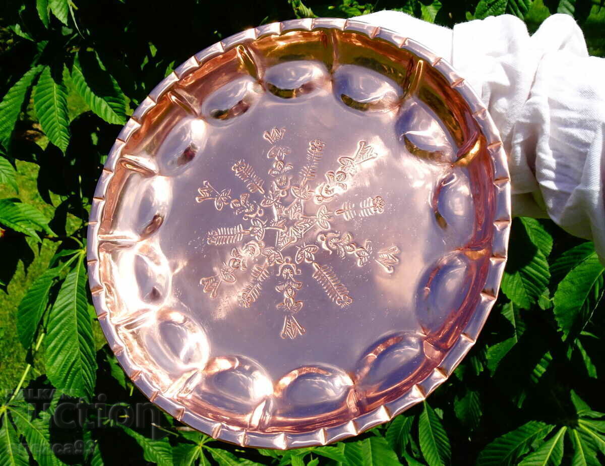 Copper pan, copper cake mold, bread Copper pan, copper cake mold, bread