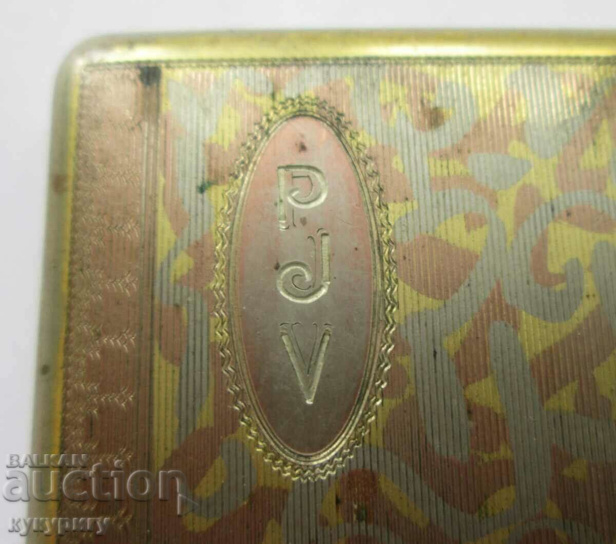 Old interesting little snuff box for cigarettes - 6