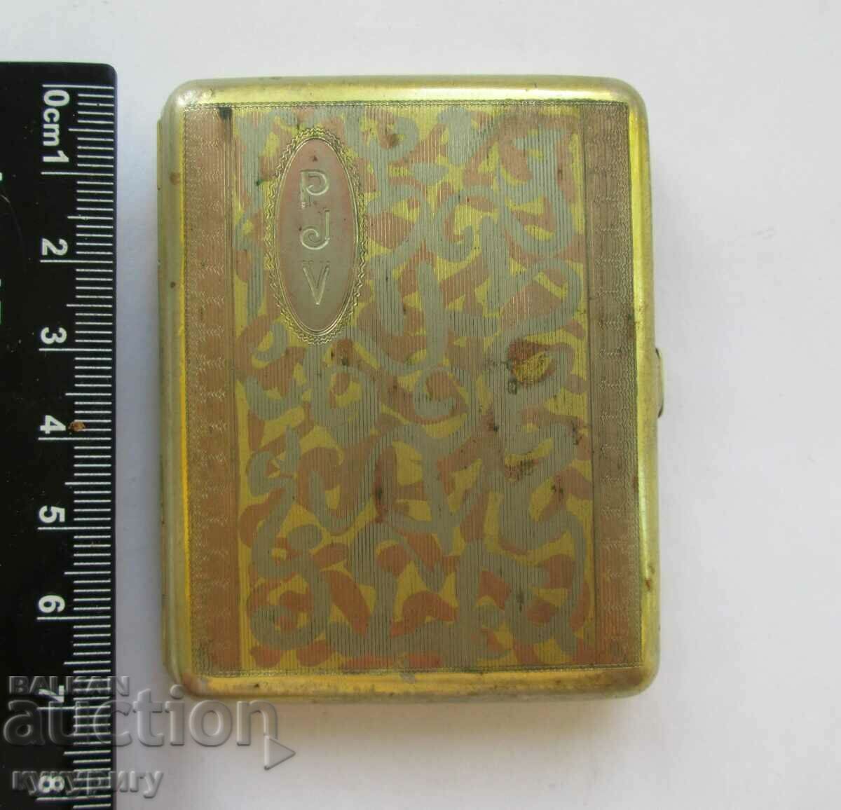 Old interesting little snuff box for cigarettes - 7