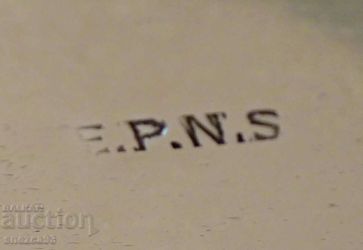 English bronze tray, engraved, marked - 5