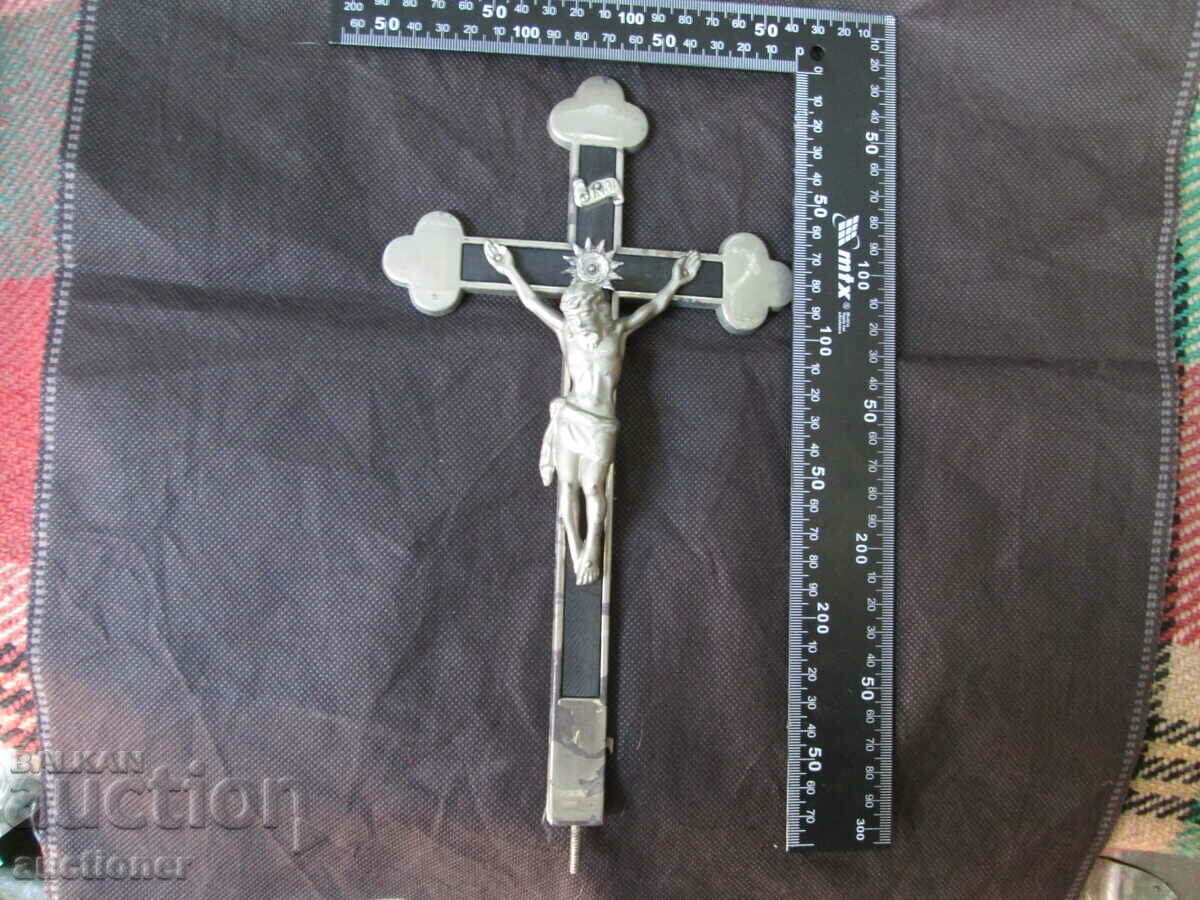 METAL LARGE CRUCIFIX CROSS with price 50.00 BGN | € 25.56 METAL LARGE CRUCIFIX CROSS with price 50.00 BGN | € 25.56